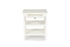 Stradbroke Bobbin Bedside Table – White -Abide Interiors Stradbroke Bobbin Bedside Table White 5