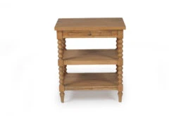Stradbroke Bobbin Bedside Table -Abide Interiors Stradbroke Bobbin Bedside WO 2