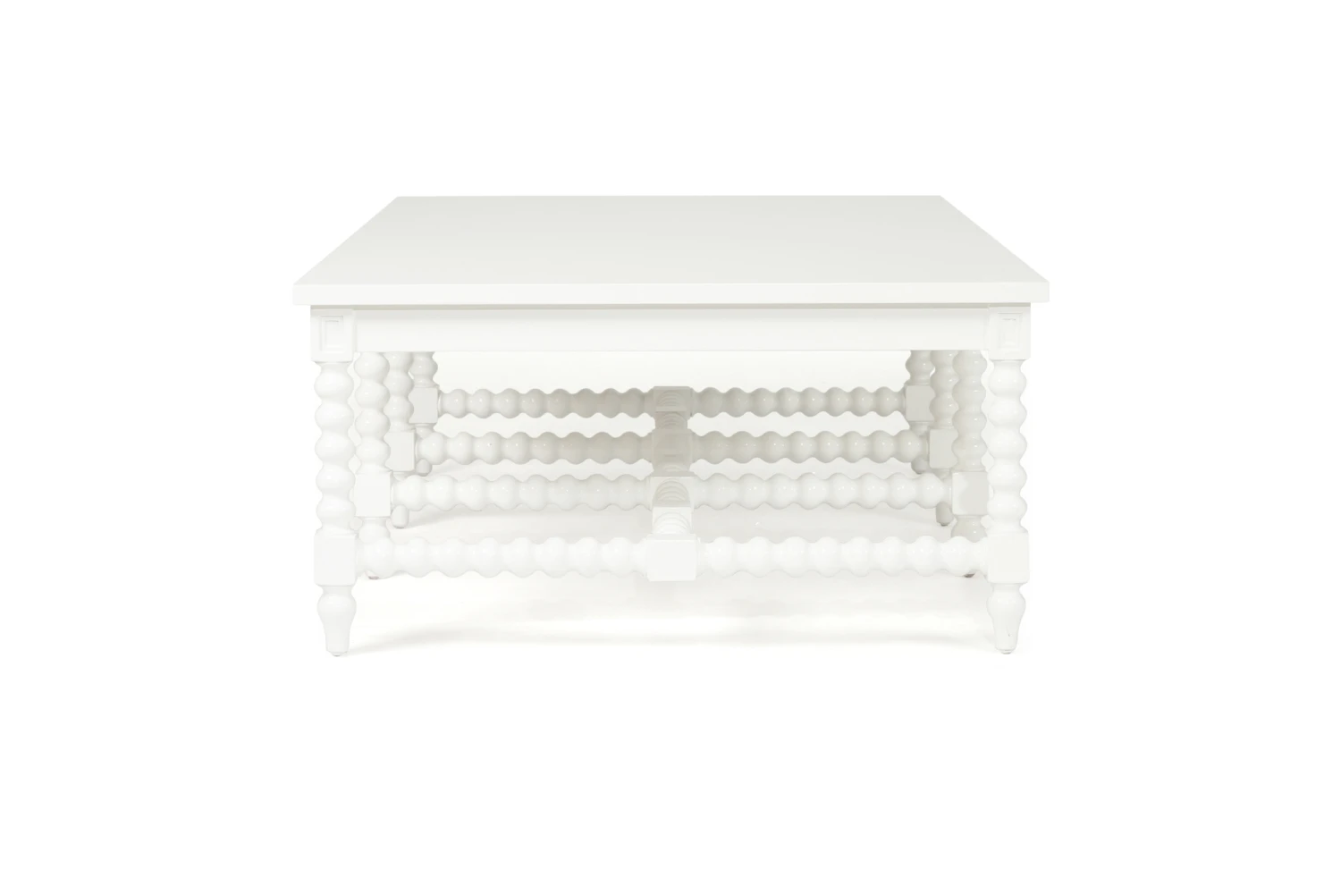 Stradbroke Bobbin Coffee Table – White 6 Stradbroke Bobbin Coffee Table – White - Image 4