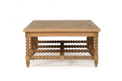Stradbroke Bobbin Coffee Table – Herringbone Top -Abide Interiors Stradbroke Bobbin Coffee Table Herringbone 5