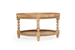 Stradbroke Bobbin Coffee Table – Round