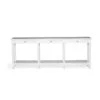 Stradbroke Bobbin Console Table – White – 3 Drawer 2 Stradbroke Bobbin Console Table – White – 3 Drawer -Abide Interiors Stradbroke Bobbin Console White 220 1