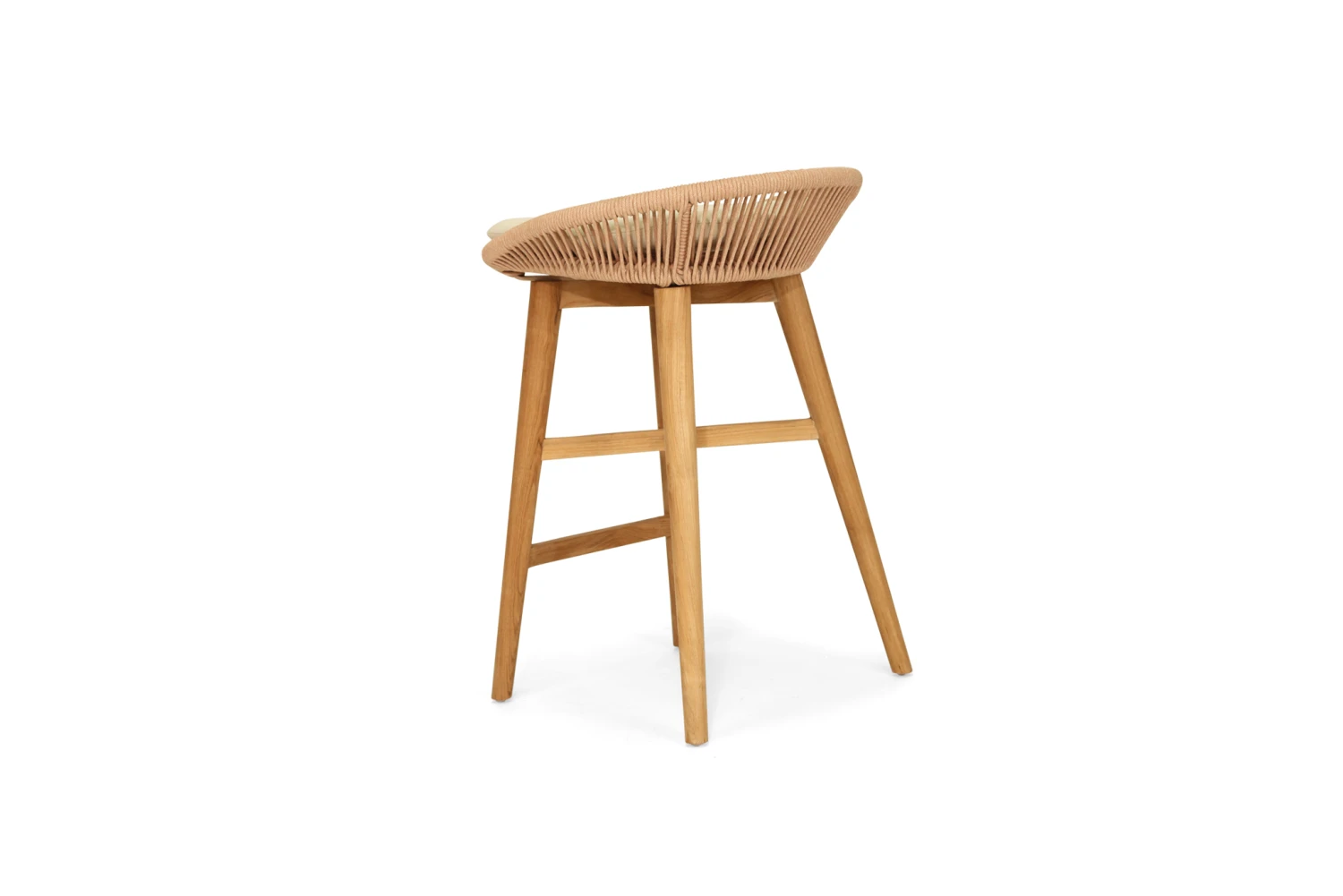 Taylor Backless Counter Stool – Indoor/Outdoor – Apricot 7 Taylor Backless Counter Stool – Indoor/Outdoor – Apricot - Image 5