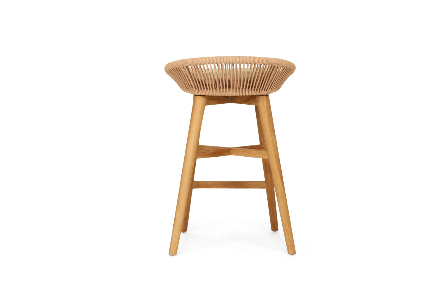 Taylor Backless Counter Stool – Indoor/Outdoor – Apricot 8 Taylor Backless Counter Stool – Indoor/Outdoor – Apricot - Image 6