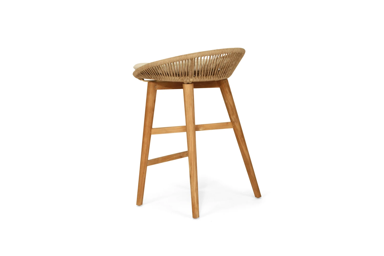 Taylor Backless Counter Stool – Indoor/Outdoor – Natural 7 Taylor Backless Counter Stool – Indoor/Outdoor – Natural - Image 5