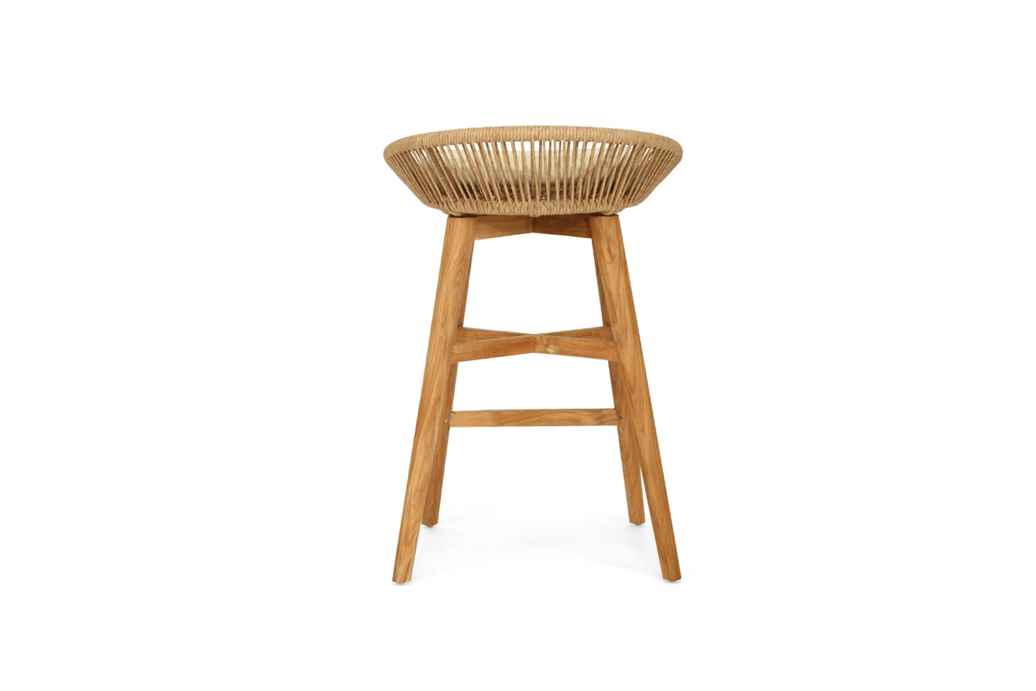 Taylor Backless Counter Stool – Indoor/Outdoor – Natural 8 Taylor Backless Counter Stool – Indoor/Outdoor – Natural - Image 6