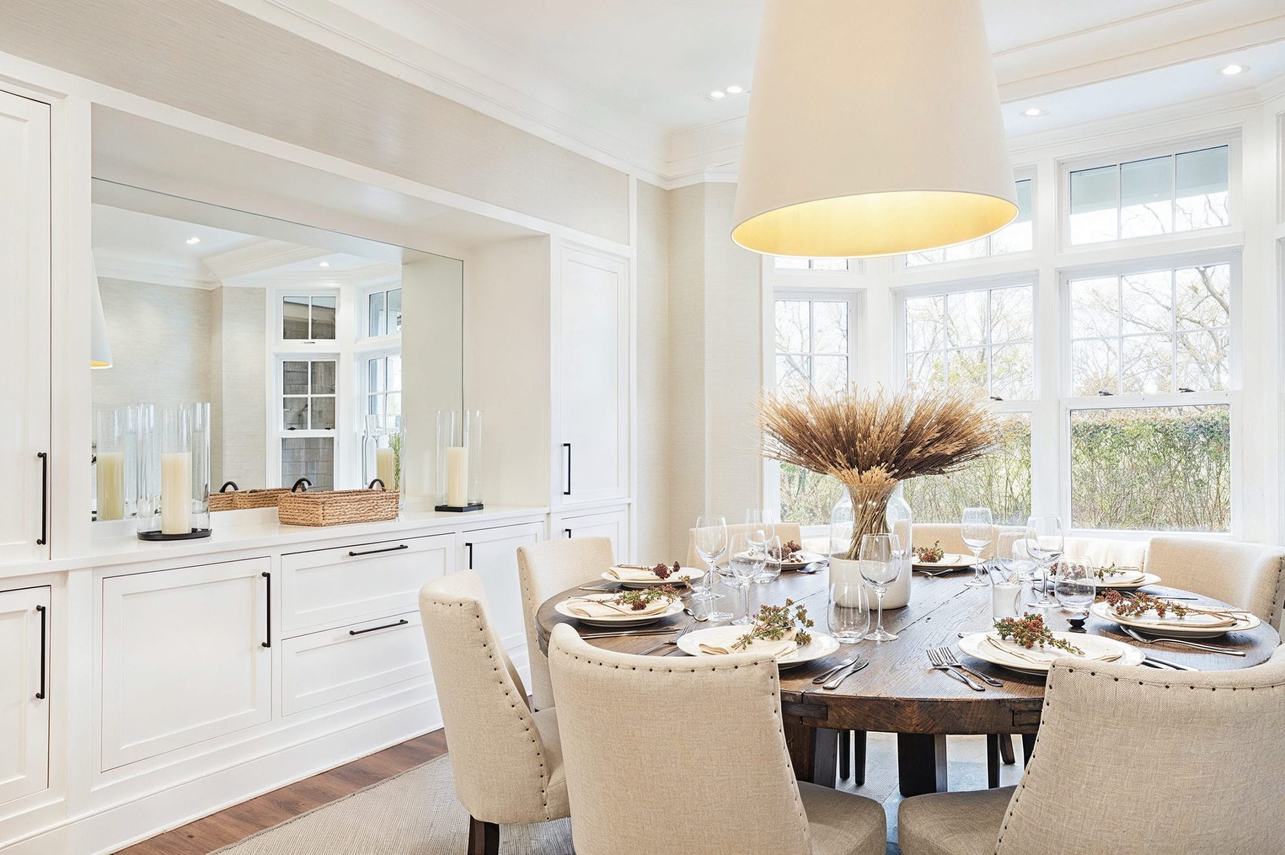 Front Page -Abide Interiors Transitional all white dining room inspiration by Decorilla designer Peter C scaled 1