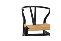 Wishbone Counter Stool – Black -Abide Interiors WI16B91