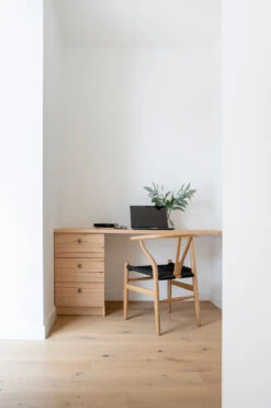 Wishbone Designer Chair – Natural Oak With Black Cord -Abide Interiors Wishbone Chair Natural Oak Black 13