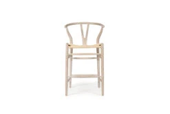 Wishbone Counter Stool – White Coastal Oak