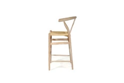 Wishbone Counter Stool – White Coastal Oak -Abide Interiors Wishbone Counter Stool Coastal Oak Light Cord 4