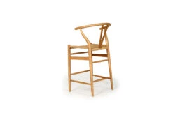 Wishbone Counter Stool – Natural Oak -Abide Interiors Wishbone Counter Stool Natural 5
