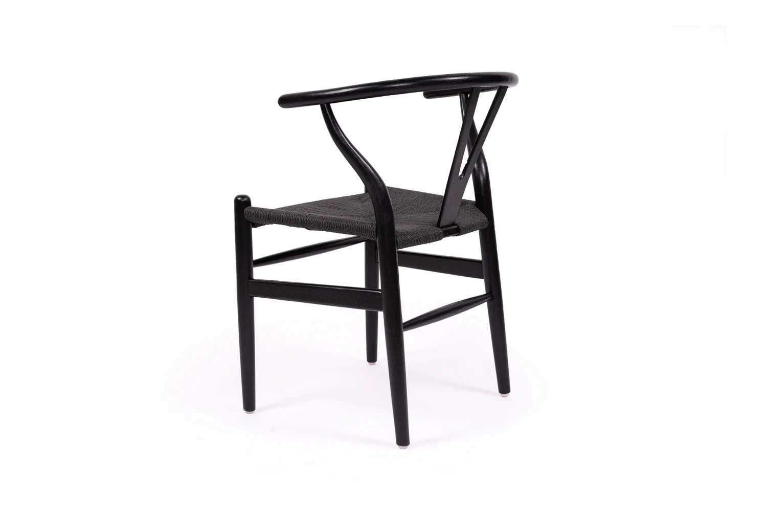 Wishbone Designer Replica Chair – Black On Black 6 Wishbone Designer Replica Chair – Black On Black - Image 4