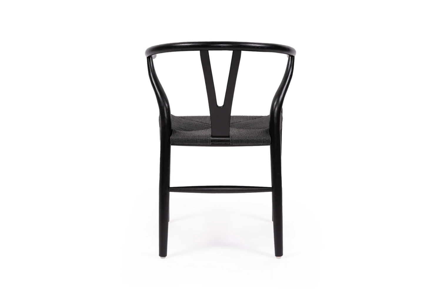 Wishbone Designer Replica Chair – Black On Black 7 Wishbone Designer Replica Chair – Black On Black - Image 5