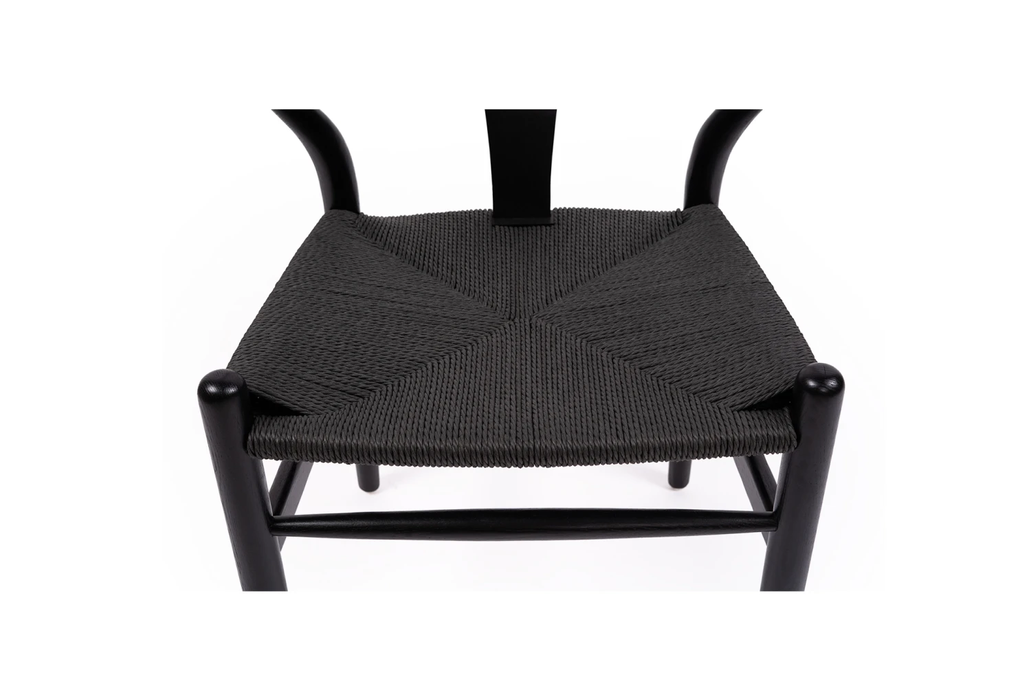 Wishbone Designer Replica Chair – Black On Black 9 Wishbone Designer Replica Chair – Black On Black - Image 7