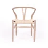 Wishbone Designer Replica Chair – White Coastal Oak