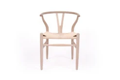 Wishbone Designer Replica Chair – White Coastal Oak