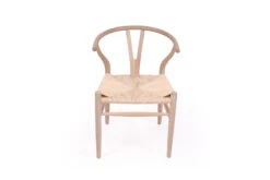 Wishbone Designer Replica Chair – White Coastal Oak -Abide Interiors Wishbone Dining Chair Coastal Oak 2