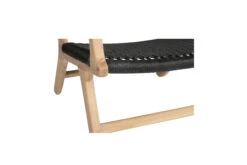 Zen Accent Arm Chair – Black (Close Weave) -Abide Interiors Zen Accent Armchair Black CW 9