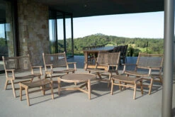 Zen Accent Arm Chair – Washed Grey -Abide Interiors Zen Accent Armchair Grey OW Styled 3