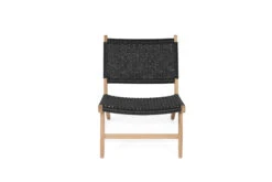 Zen Accent Chair – Black (Close Weave) -Abide Interiors Zen Accent Black CW 2