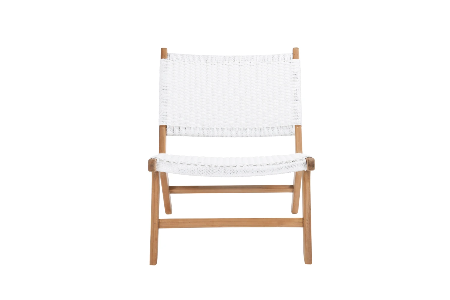 Zen Accent Chair – White (Close Weave) 5 Zen Accent Chair – White (Close Weave) - Image 3