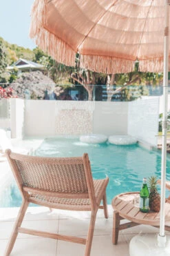 Kingscliff Outdoor Round Coffee Table – Low – 60cm -Abide Interiors Zen Accent Sand CW Styled 2