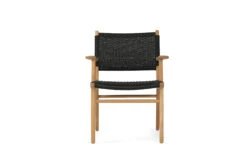Zen Armchair – Black – Close Weave