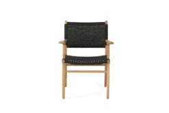 Zen Armchair – Black – Close Weave -Abide Interiors Zen Armchair Black CW 2