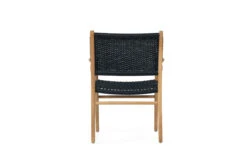 Zen Armchair – Black – Close Weave -Abide Interiors Zen Armchair Black CW 6