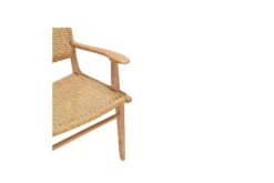 Zen Armchair – Sand – Close Weave -Abide Interiors Zen Armchair Sand Close Weave 4