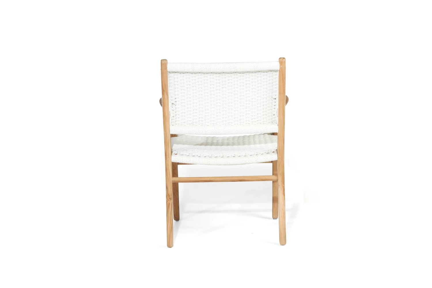 Zen Armchair – White – Close Weave 8 Zen Armchair – White – Close Weave - Image 6