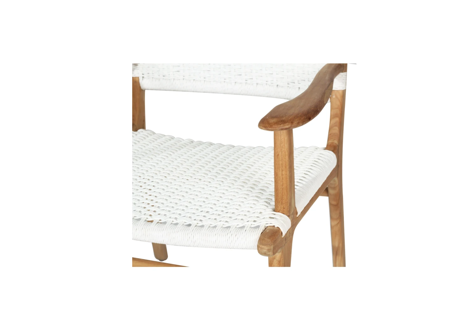 Zen Armchair – White – Close Weave 9 Zen Armchair – White – Close Weave - Image 7