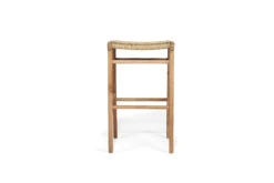 Zen Backless Bar Stool – Sand – Close Weave