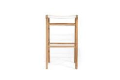 Zen Backless Bar Stool – White