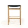Zen Backless Counter Stool – Black -Abide Interiors Zen Backless Counter Black 1