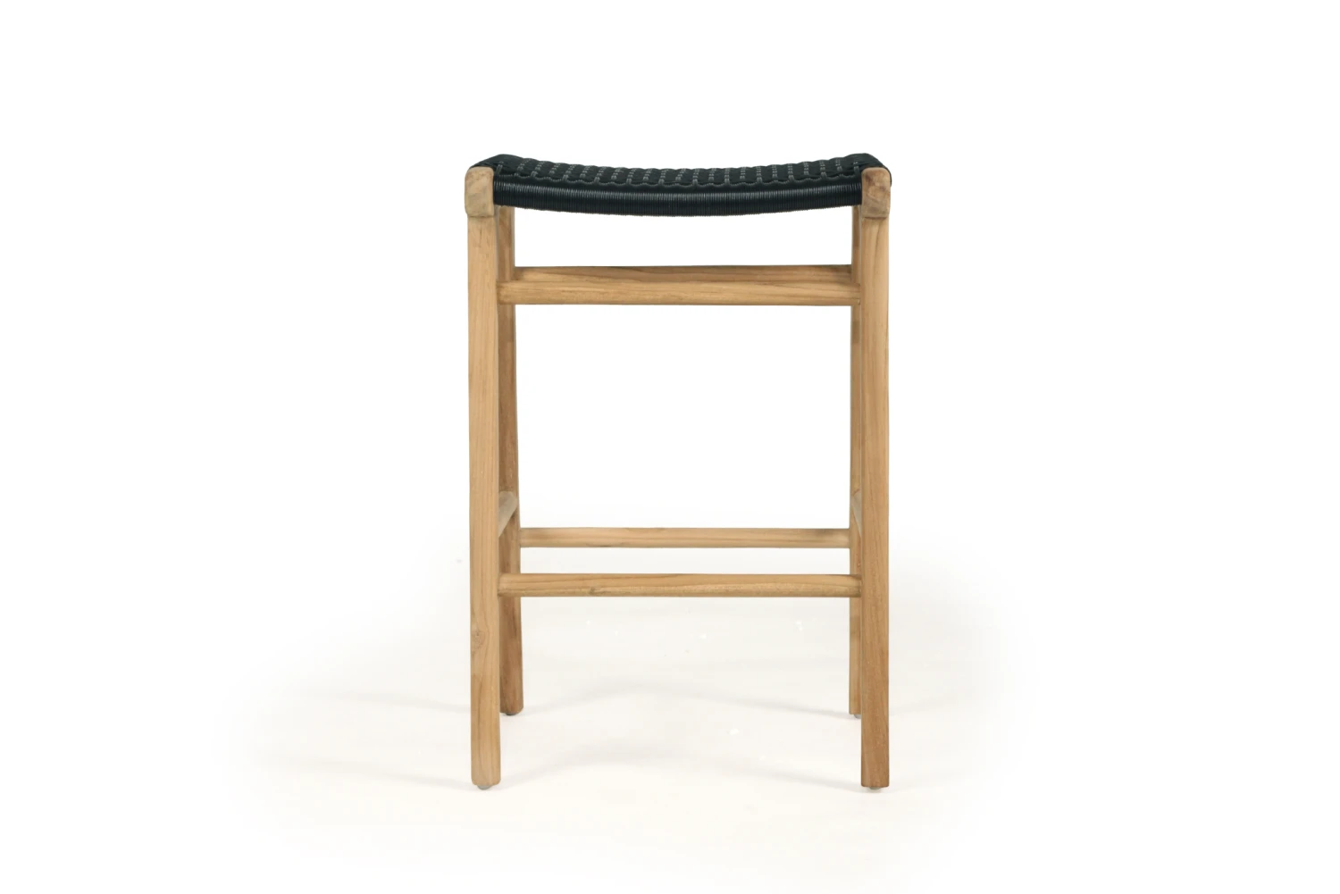 Zen Backless Counter Stool – Black 3 Zen Backless Counter Stool – Black