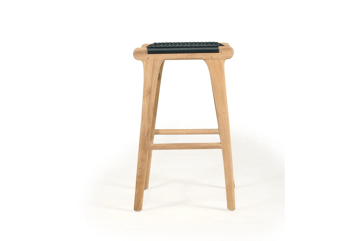 Zen Backless Counter Stool – Black 6 Zen Backless Counter Stool – Black - Image 4