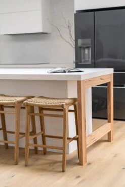 Zen Backless Counter Stool – Sand (Close Weave) -Abide Interiors Zen Bckless CnterStool Sand CW 18