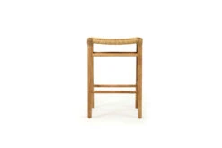 Zen Backless Counter Stool – Sand (Close Weave)