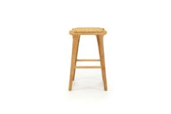 Zen Backless Counter Stool – Sand (Close Weave) -Abide Interiors Zen Bckless CounterStool Sand CW 4