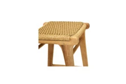 Zen Backless Counter Stool – Sand (Close Weave) -Abide Interiors Zen Bckless CounterStool Sand CW 5