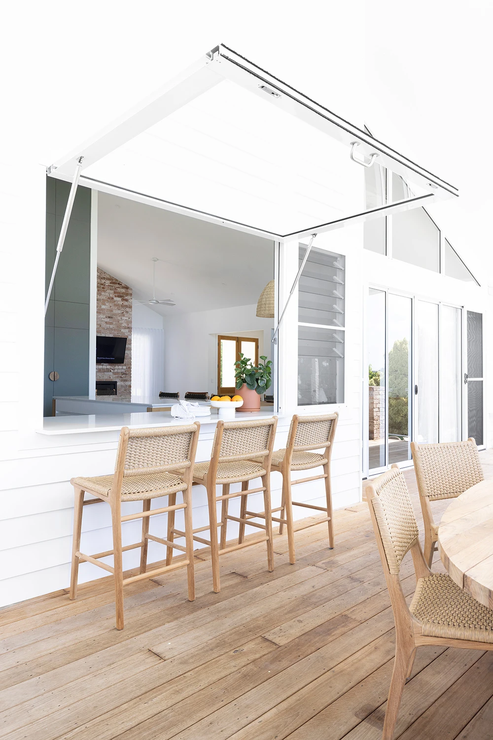 Zen Counter Stool – Sand (Close Weave) 4 Zen Counter Stool – Sand (Close Weave) - Image 2