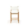 Zen Counter Stool – White (Close Weave) -Abide Interiors Zen Counter Stool White CW 1