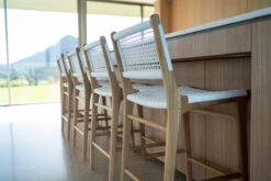 Zen Counter Stool – White -Abide Interiors Zen Counter Whi OW Styled 1