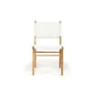 Zen Dining Chair – White (Close Weave) -Abide Interiors Zen Dining Chair White Close Weave 1