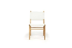 Zen Dining Chair – White (Close Weave)