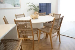 Zen Dining Chair – Washed Grey 30 Zen Dining Chair – Washed Grey -Abide Interiors Zen Dining Grey Styled 3