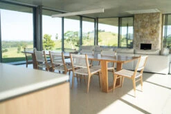 Zen Dining Chair – White -Abide Interiors Zen Dining Whi OW Styled 3