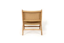 Zen Accent Arm Chair – Sand (Close Weave) -Abide Interiors Zen Lazy Chair Arms Sand 4
